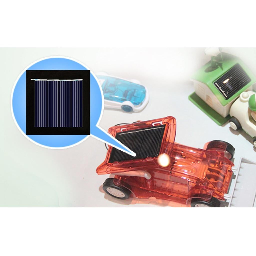 10x5Pcs Mini Solar Panel Polycrystalline Silicon DIY Battery Charger 30x25mm 1V