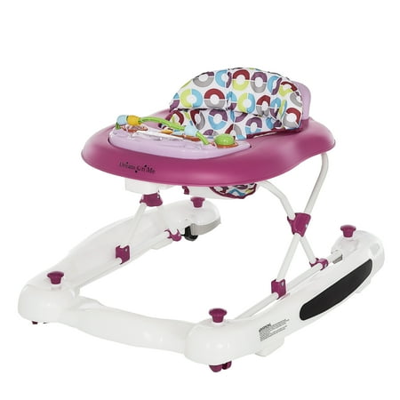 Dream on Me Go-Getter 3-in-1 Activity Baby Walker, Easy to Fold, Pack and Store, Pink