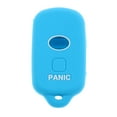 thumbnail image 4 of llave del coche de silicona 3 + 1 botones funda protectora para azul claro, 4 of 8