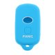 thumbnail image 4 of llave del coche de silicona 3 + 1 botones funda protectora para azul claro, 4 of 8