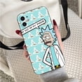 thumbnail image 3 of funda suave iphone 11 12 mini pro max se 2020 carcasa ws236 rick y morty silicona teléfono caso, 3 of 3
