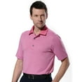 thumbnail image 1 of Monterey Club Men's Connor Stripe Jersey Golf Polo Shirt #1657, 1 of 2