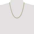thumbnail image 2 of 14k Yellow Gold 22 Inch 3mm Rope Chain Necklace Pendant Charm, 2 of 9
