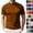 01# Khaki, variant on Men's Short Sleeve Mock Neck Pullover Sweaters Casual Stylish Slim Fit Basic Top Silk-Like Fabric,Mint Green L