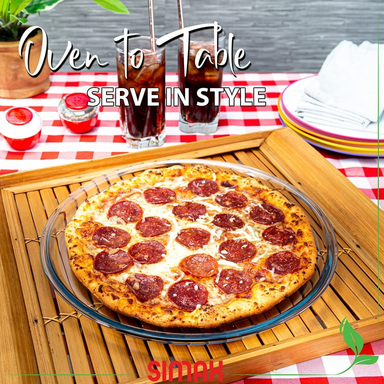 8/10 Oven Pan Chip Tray Dish Pizza Bacon Baking Non-Stick Cook Trays