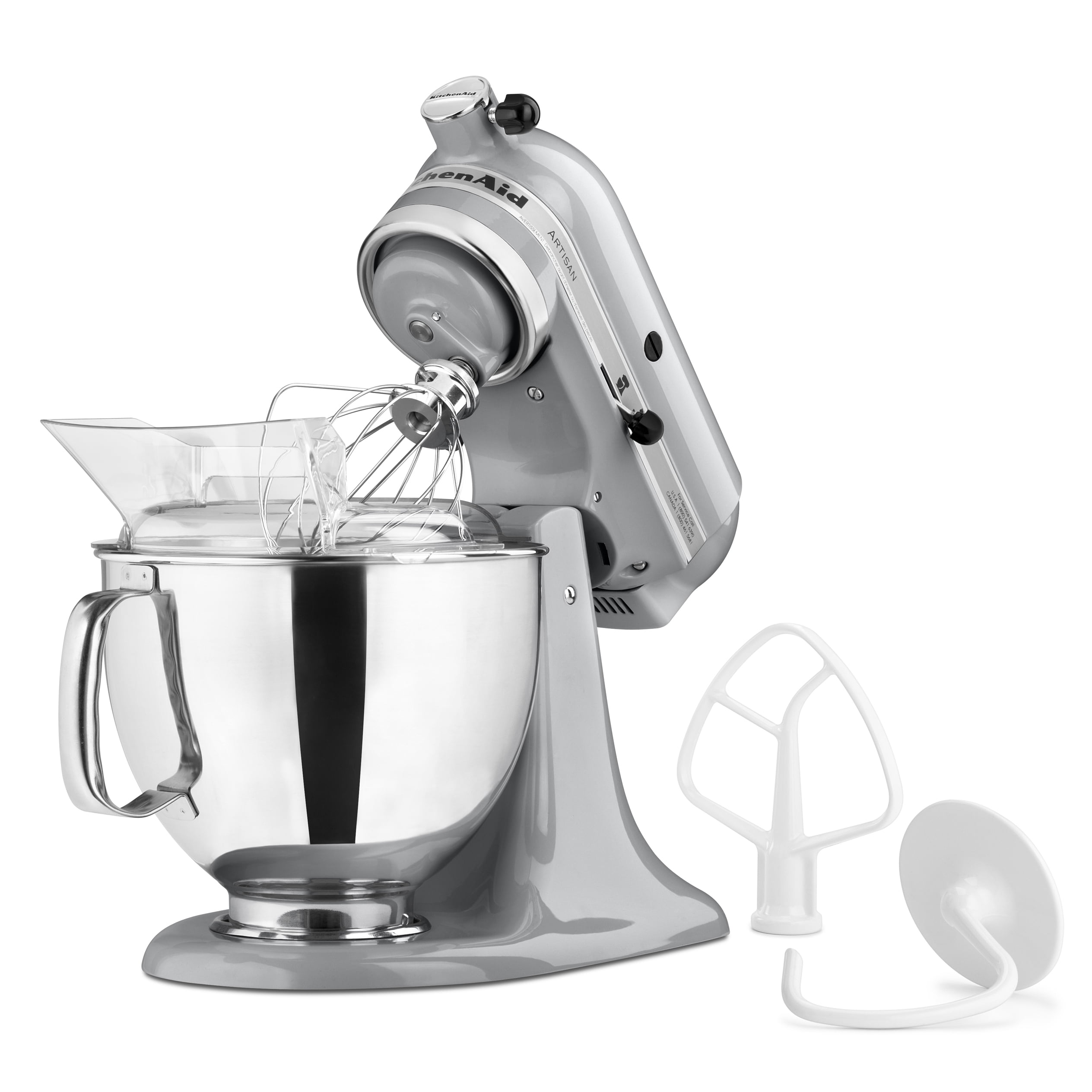 KitchenAid Artisan 5 Quart Stand Mixer, Metallic Chrome