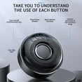 thumbnail image 4 of OEFNTAC C5 Metal Bluetooth Speaker Speakers Bluetooth Wireless Portable Wireless Speaker Ring Wireless Mini Aluminum Alloy Heavy Bass Gift, 4 of 7