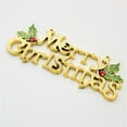 thumbnail image 3 of onlyliua ¡ ¡Promoción de Temporada! Adorno para Árbol de Navidad 30 Cm con Letras Alegres y Brillantes para Colgar, 3 of 4