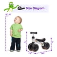 thumbnail image 5 of TheCroco Baby Balance Bike for 1 to 3 Years Old Toddlers, Children Walker, First Birthday Gift, White Unicorn, 5 of 6