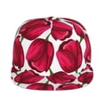 thumbnail image 2 of Fotbe Tulips Flowers Flat Bill Visor Cap Classic Snapback Hat Polyester Foam Trucker Hat Trucker Cap Adjustable Baseball Cap, 2 of 9