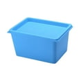 thumbnail image 2 of Organizador de almacenamiento Contenedor de almacenamiento Contenedores Cestas Armario Garaje Organizador Caja Azul 26x17x14cm, 2 of 9