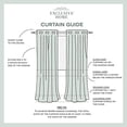 thumbnail image 6 of Exclusive Home Sateen Twill Woven Room Darkening Blackout Grommet Top Curtain Panel Pair, 52"x63", Teal, 6 of 7