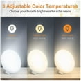 thumbnail image 2 of Light Therapy Lamp/sad Lamp12000 Lux Portable Natural Sunlight Lamp Led Light Box 3 Color Modes,5 Brightness Levels, 2 of 5
