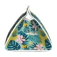 thumbnail image 4 of Picia Tropical Floral Pattern Long Tissue Box Cover,PVC Leather Triangle Holder,Tissue Box Holder with Magnetic Bottom,Facial Paper Organizer Dispenser-7.9"X4.9"X4.5", 4 of 9