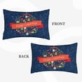 thumbnail image 4 of Bixox Merry Christmas 1 Printed Pillow Protector,Super Soft Ideal for Home,Guests,Rentals - 20"x30", 4 of 8