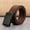 Coffee, variant on ibiyuan Belts For Women Fashion Automatic Buckle Belt for Women and Men Nylon Webbing with Strap Adjustable Waistband