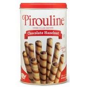 Pirouline Chocolate Hazelnut Creme Filled Rolled Wafers - 14.1oz Tin, 32 Cookies