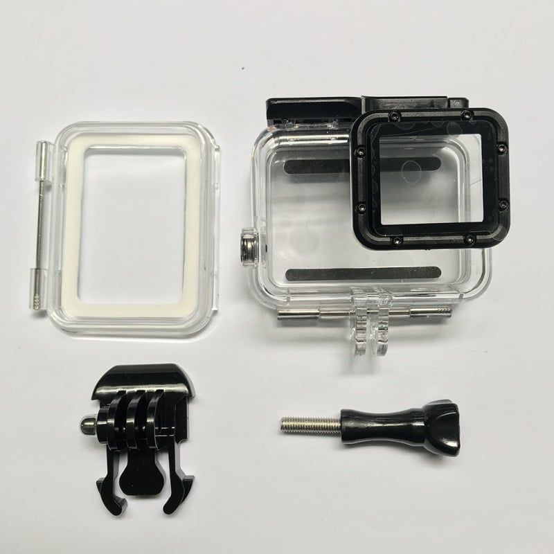 Waterproof Housing Shell For Go Pro Hero 7 Diving Protective Case For Gopro Camera Accessories Walmart Com