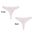 thumbnail image 3 of Fotbe Rainboe And Rabbit Tanga Sin Costuras para Mujer con Estampado – Panties Invisibles, Transpirables y Cómodos para Uso Diario-X-Large, 3 of 6