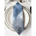 thumbnail image 2 of Cloth Napkins Set of 8 - 20x20 Inches, Navy Blue Grey Washable Reusable Table Napkins, Modern Ombre Oil Painted Abstract Art Soft & Absortbent Dining Napkin for Party Wedding Hotel Restaurant, 2 of 8