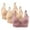 Beige, variant on Bigersell Wireless Bra Discouts 3pc Woman's Solid Color Daily Bra Without Underwire Gathering Bras Underwire Bra Style F-1122 Beige 40/90