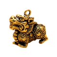 thumbnail image 2 of Llavero Kirin de latón, colgante retro, decoración de escritorio, llavero Kylin, dijes, Kylin 27mm x 25mm, 2 of 9