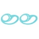 thumbnail image 4 of Clip para la oreja para auriculares, 1 par de ganchos anticaída para la oreja, abrazadera, gancho para auriculares, diseño aerodinámico, 4 of 8