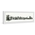 thumbnail image 2 of Marmont Hill Black Brooklyn Framed Wall Art, 10" x 30", 2 of 6