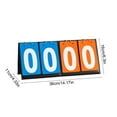 thumbnail image 2 of YiJuHui 2pcs Digital Portable Table Top Scoreboard Flipper, Multi Sports Score Flip Scoreboard Score Keeper, 2 of 6