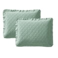 thumbnail image 6 of My Texas House Penelope Iceberg Green Adult 3-Piece Quilt Set, Full/Queen, 6 of 7