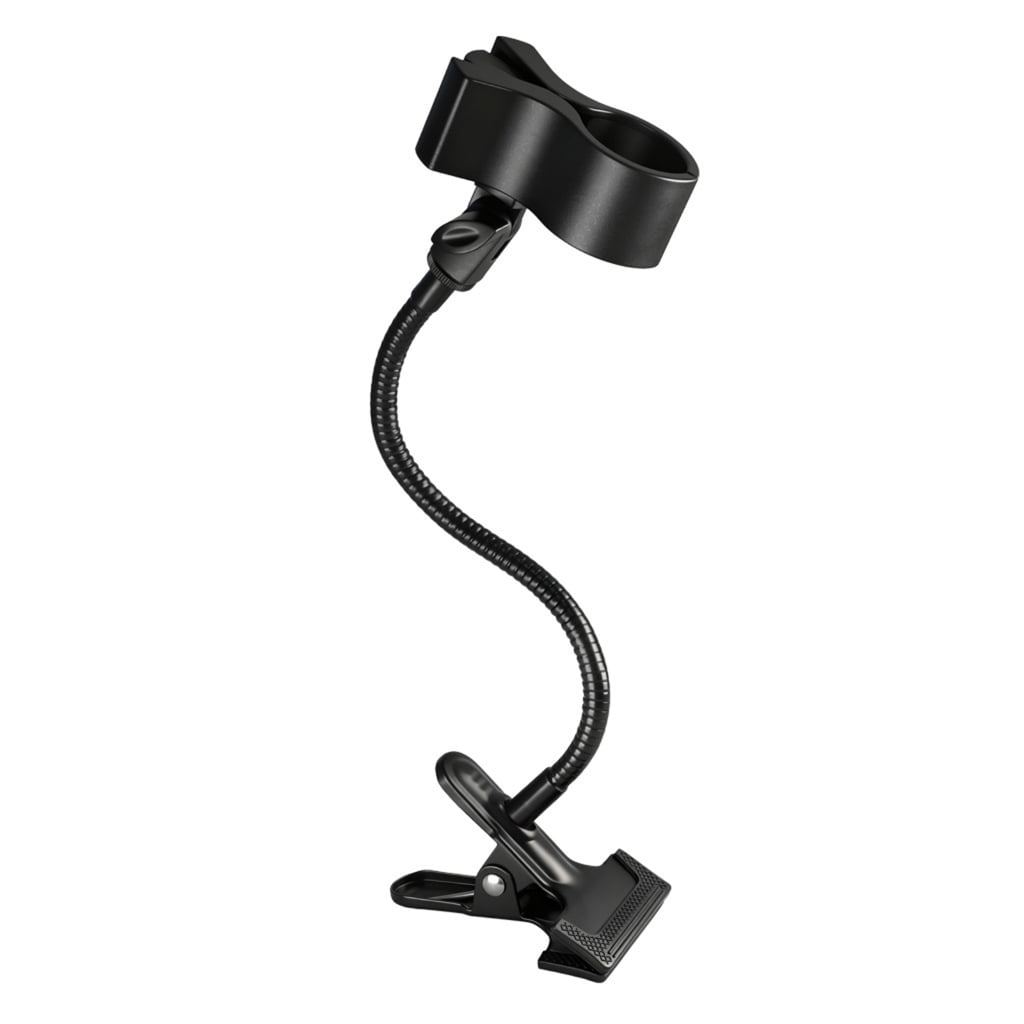 Adjustable Multipurpose Microphone Stand Flexible Arm and Strong Clamp for Music Recording Broadcasting Hair Dryer