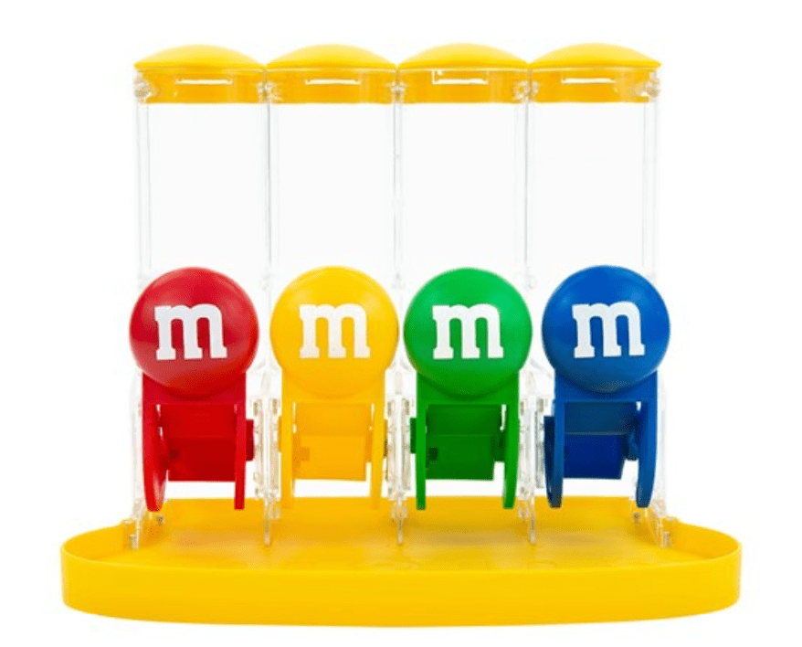 M&M's World Blue Character Saxophone Candy Dispenser New with Tags