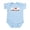 Sky Blue, variant on CafePress - I Love CHICAGO Infant Bodysuit - Baby Light Bodysuit, Size Newborn - 24 Months