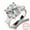 Round, variant on Fashion Anniversary ring 925 Sterling silver Moissanite Engagement Wedding Band Rings for women Men Finger Party Jewelry