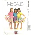 thumbnail image 1 of McCall's Patterns M5841 Children's/Girls' Skirts and Appliques, Size CL (6-7-8), 1 of 4
