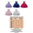 thumbnail image 2 of Bellella Robes de Fête pour Filles Robe Princesse Sans Manches Robe de Bal Nœud Midi Col Rond Enfant Fille Bleu Profond 160, 2 of 2