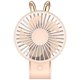 thumbnail image 1 of Mini ventilador portátil plegable USB ajustable, ventilador pequeño fácil de transportar con cuerda de enfriamiento, enfriamiento de verano, blanco, 1 of 4