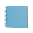 thumbnail image 1 of CSChome Photo Album Scrapbook Photo Album Scrapbook Kraft Flexible Coil Design DIY Memory Book for Family Wedding, 1 of 6