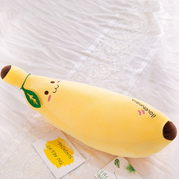 35-70cm, creativos y divertidos geles de dibujos animados para niños, almohada de felpa suave, cojín para sofá, lindo bebé, mantequilla, fruta, juguetes, regalo para niños zhangmengya LED