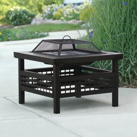 Deckmate Sonoma Steel Wood Burning Fire Pit