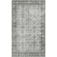 thumbnail image 2 of BERTHMEER 3'x5' Small Area Rugs for Entryway Office indoor Washable Rugs Traditional Oriental Rugs Non-slip, Gray, 2 of 4