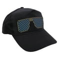 thumbnail image 1 of Sombrero Con Pantalla LED, Gorra De Béisbol LED De Algodón Programable, Tamaño Ajustable Colorido De 12x32 Puntos Con Hebilla Para Fiesta, 1 of 7