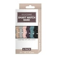 thumbnail image 5 of Xtreme Smart Watch Soft Silicone Band 6-Pack, Small, Waterproof, New Buckle Design, 38/40/41mm, Compatible with Apple Watch, For Women/Men, Black/Pink Sand/Stone/Gray/Cactus/Dark Cherry, 5 of 9