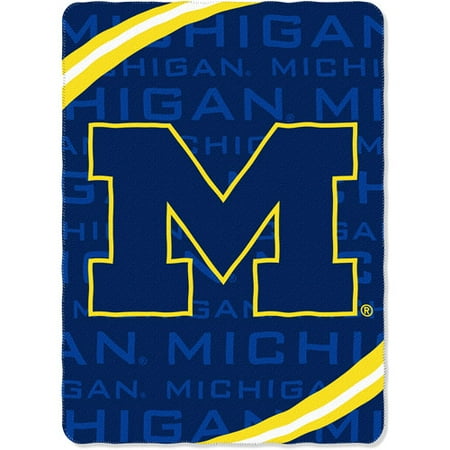 NCAA Michigan Wolverines 66" x 90" Fleece Blanket