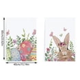 thumbnail image 2 of Darzheoy Rabbits Kitchen Dish Towels, 16 x 24 Inch Seasonal Easter Bunny Ultra Absorbent Drying Cloth Tea Towels for Cooking Baking Set of 2, 2 of 9