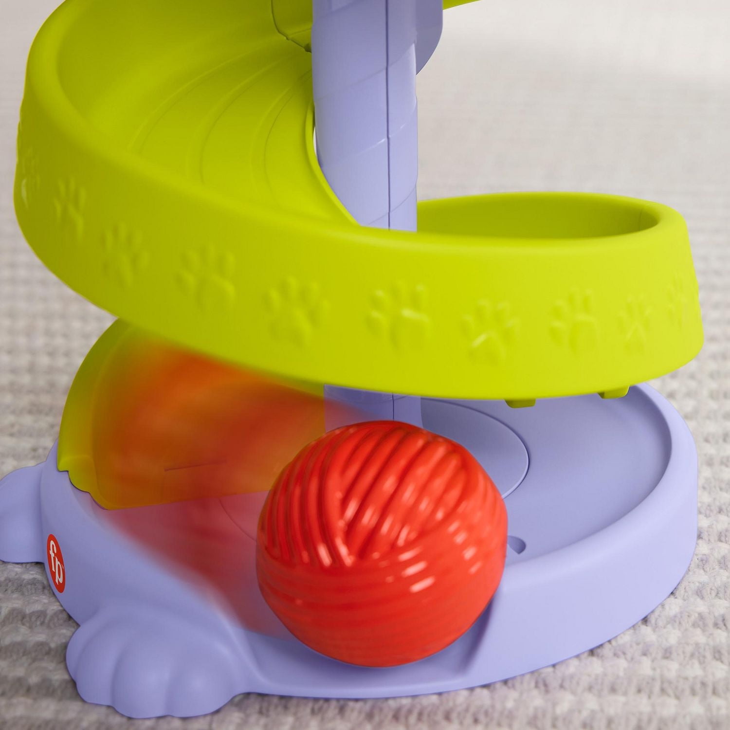 Fisher-Price FP Pets Purrr-fect Ball Tower Developmental Toy for Babies & Toddlers, Ages 9M+