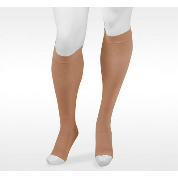 Juzo Assist 3611 Open Toe Knee Highs - 20-30 mmHg Short Beige IV