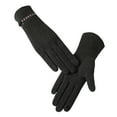 thumbnail image 5 of Men Women Merino Wool String Knit Liner Warm Gloves, 5 of 8