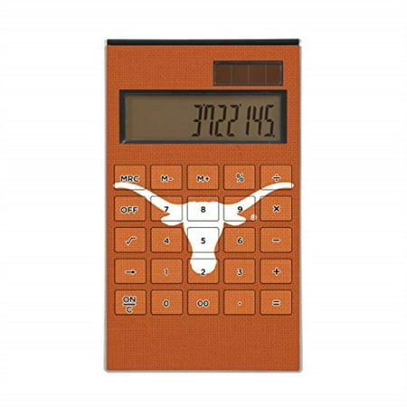 Texas Longhorns Solid Desktop Calculator
