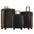 thumbnail image 1 of 3-Piece Hardside Luggage Set: 28 Inch, 24 Inch Large Suitcases with wheels and 20 Inch Carry On Luggage, 1 of 10